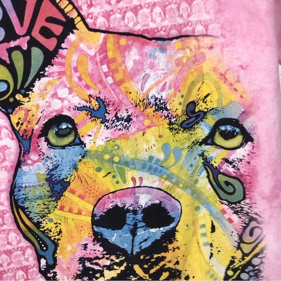 The MOUNTAIN Pitbull Love Tie Dye Tee - Picture 2 of 5